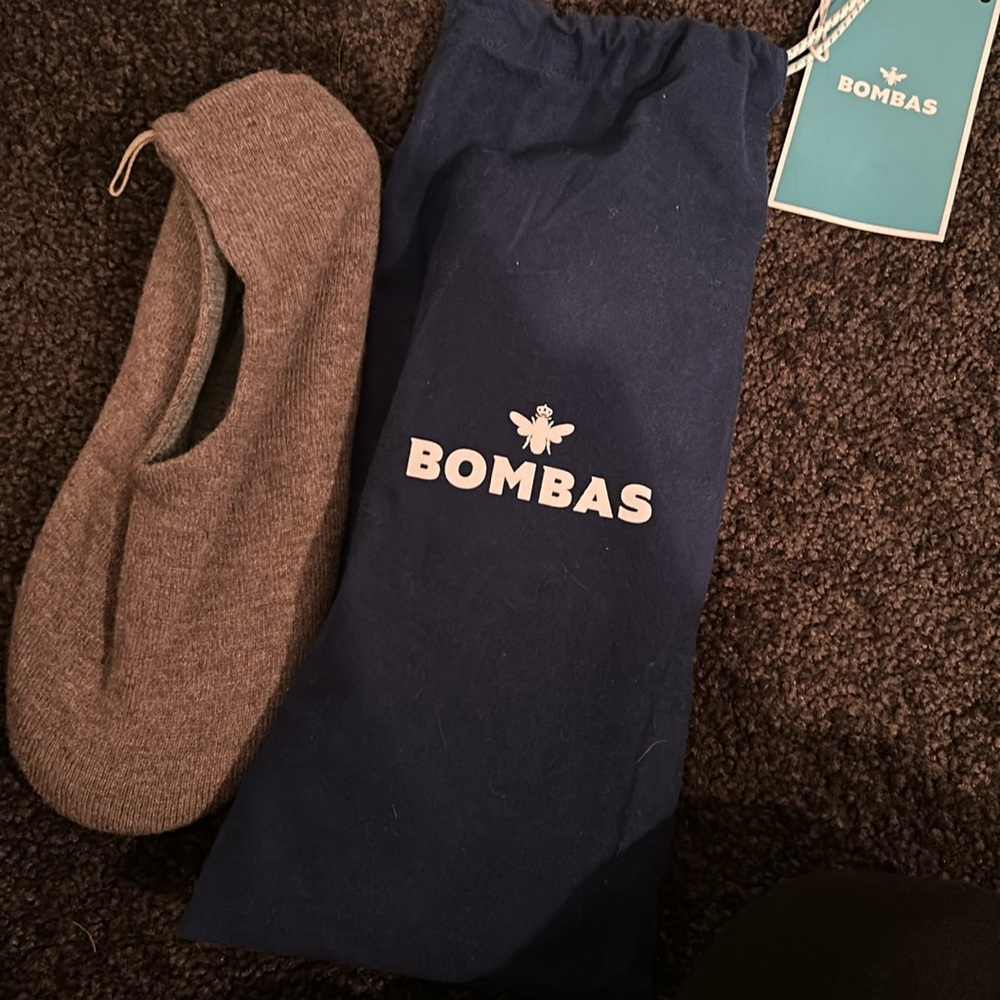 Never worn BOMBAS slippers